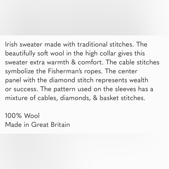 Crafts & Woollens 100% new wool sweater - Picture 6 of 6